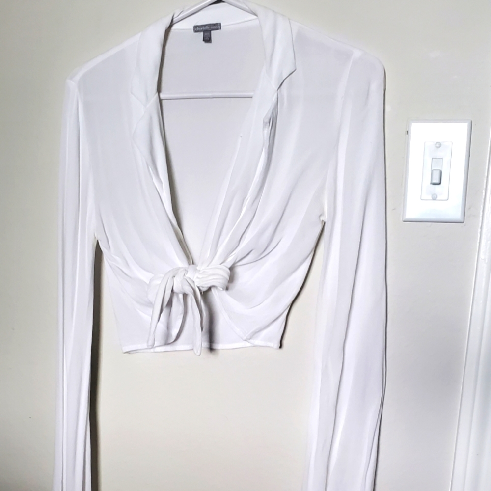 Charlotte Russe, M, white top